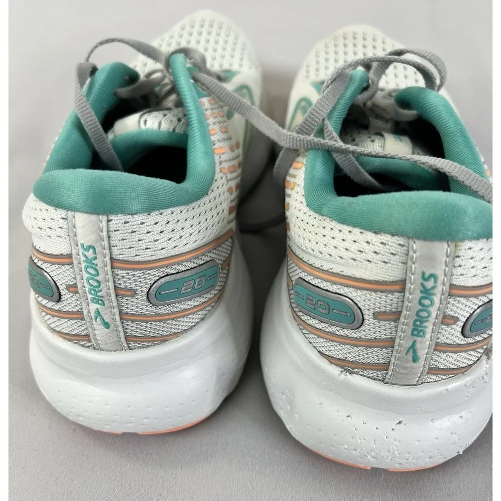 Women's Brooks‎ Glycerin 20 Gray Running Shoes Sz 11 (B) Athletic Gym
